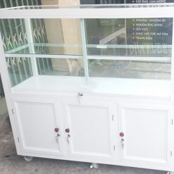 Mẫu tủ nhôm kính mini nhỏ đẹp xinh xắn